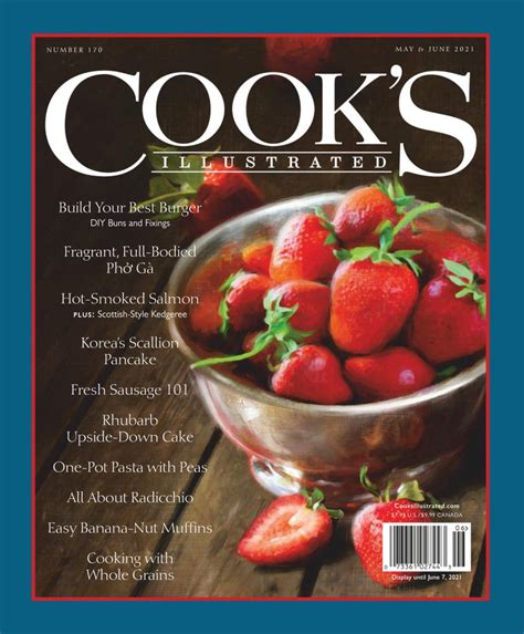 Cooks illus - Cook’s Illustrated is a widely renowned America’s Test Kitchen brand that is the work of over 60 passionate chefs based in Boston, Massachusetts, who put ingredients, cookware, equipment, and recipes through objective, rigorous testing to identify the very best. 